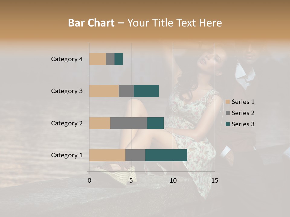 Happiness City Fashion PowerPoint Template