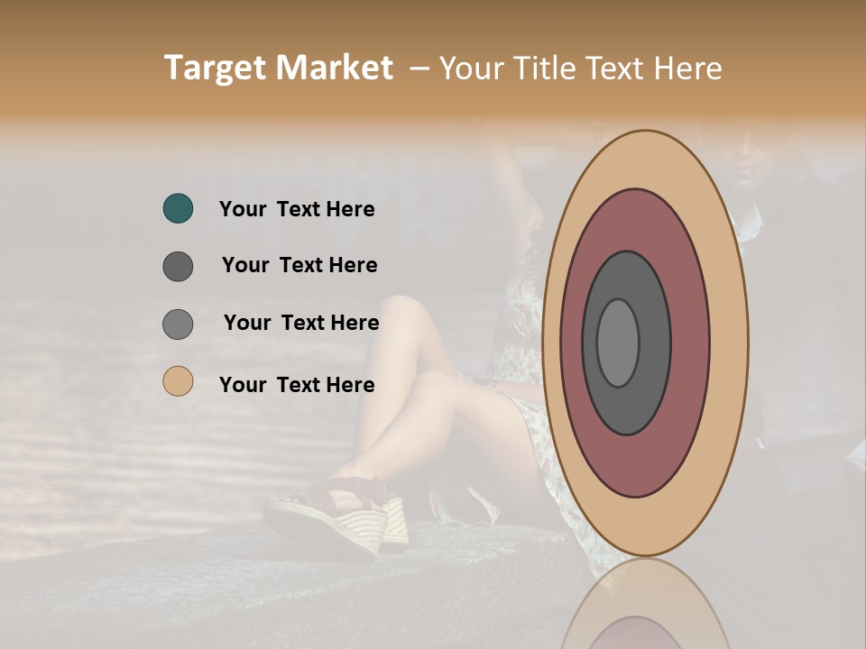 Happiness City Fashion PowerPoint Template