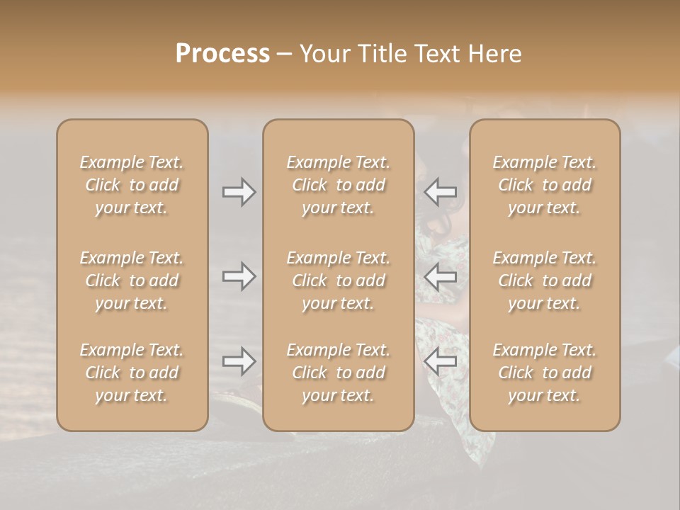 Happiness City Fashion PowerPoint Template