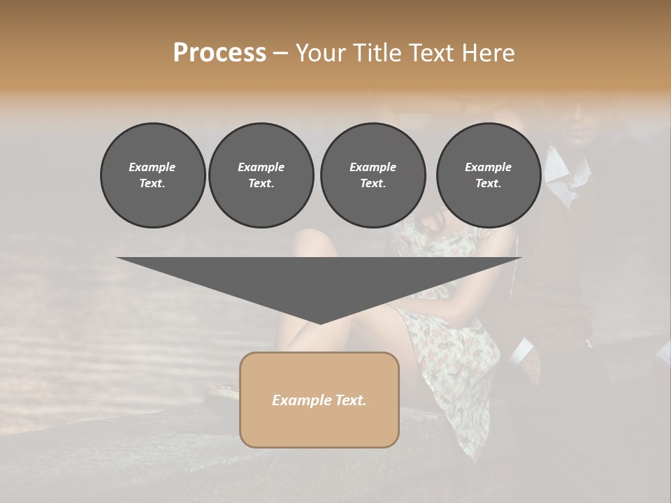 Happiness City Fashion PowerPoint Template