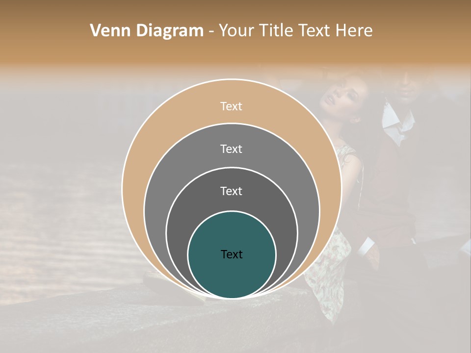 Happiness City Fashion PowerPoint Template