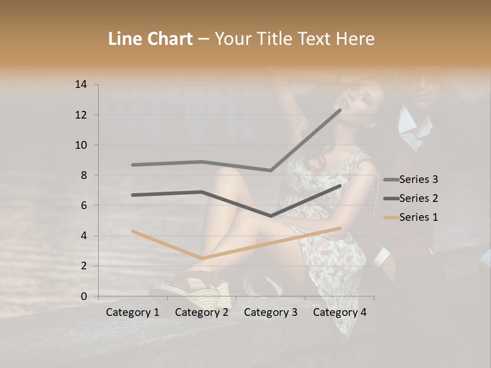 Happiness City Fashion PowerPoint Template