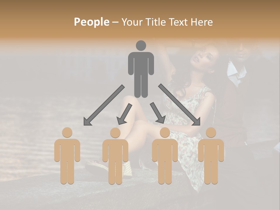 Happiness City Fashion PowerPoint Template