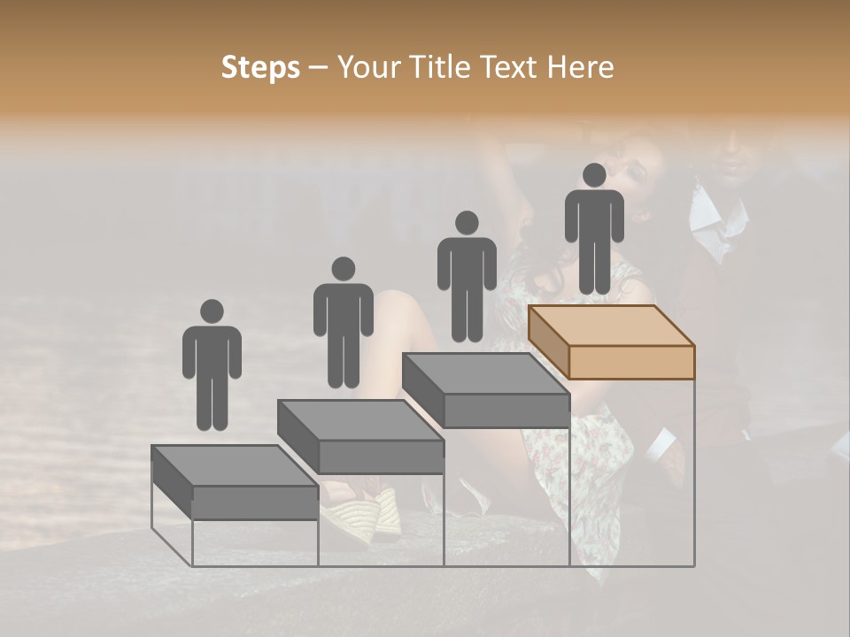 Happiness City Fashion PowerPoint Template