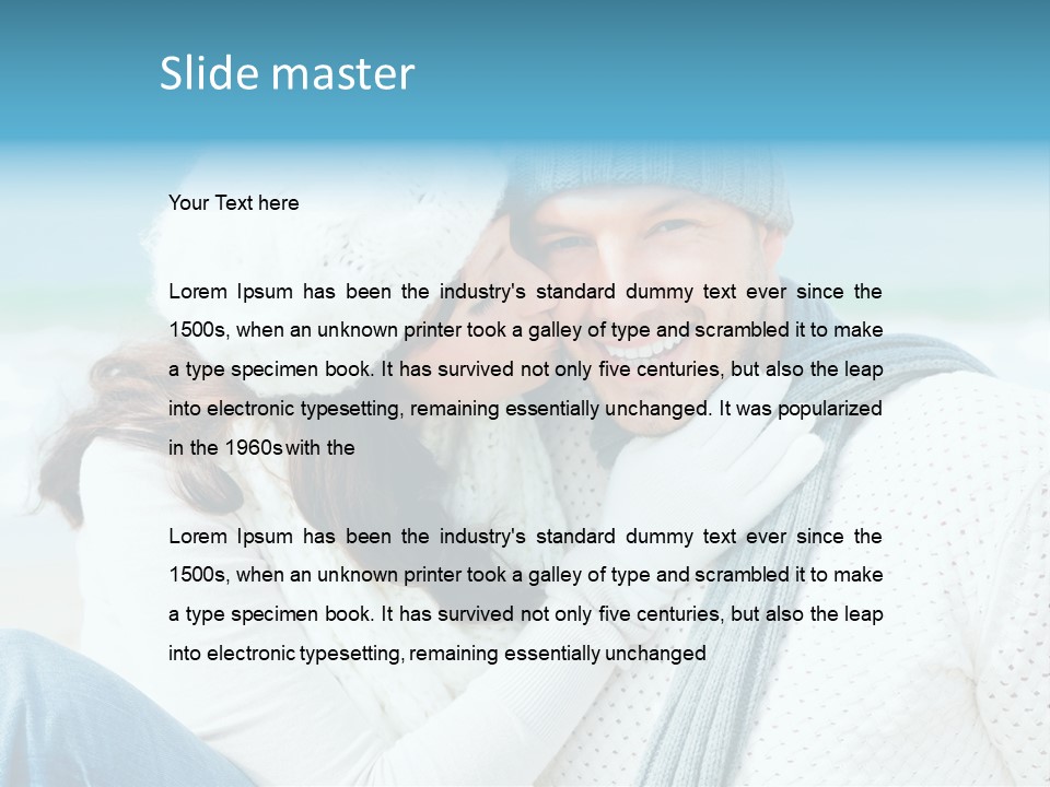 Jahreszeit Erholen Leute PowerPoint Template