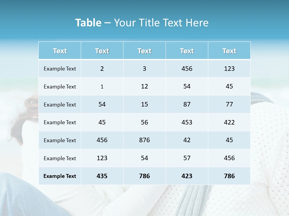 Jahreszeit Erholen Leute PowerPoint Template