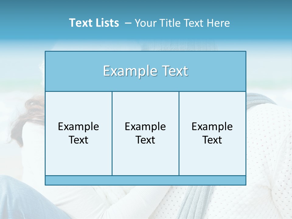 Jahreszeit Erholen Leute PowerPoint Template