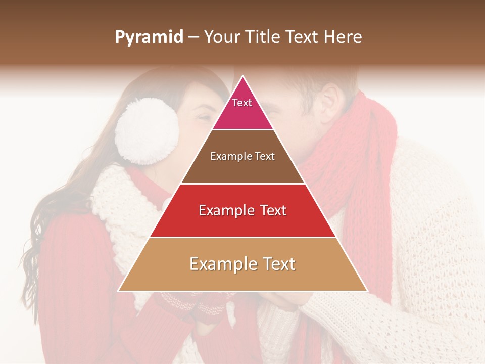 Mimik Shoppen Wintersport PowerPoint Template