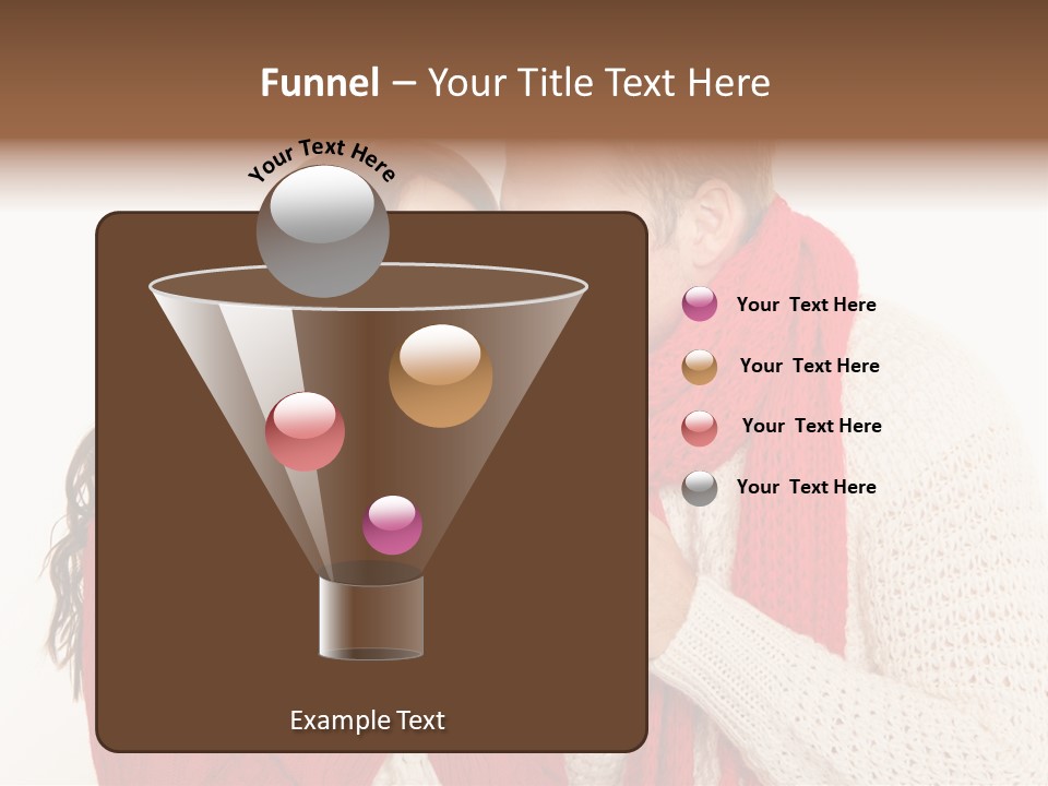 Mimik Shoppen Wintersport PowerPoint Template