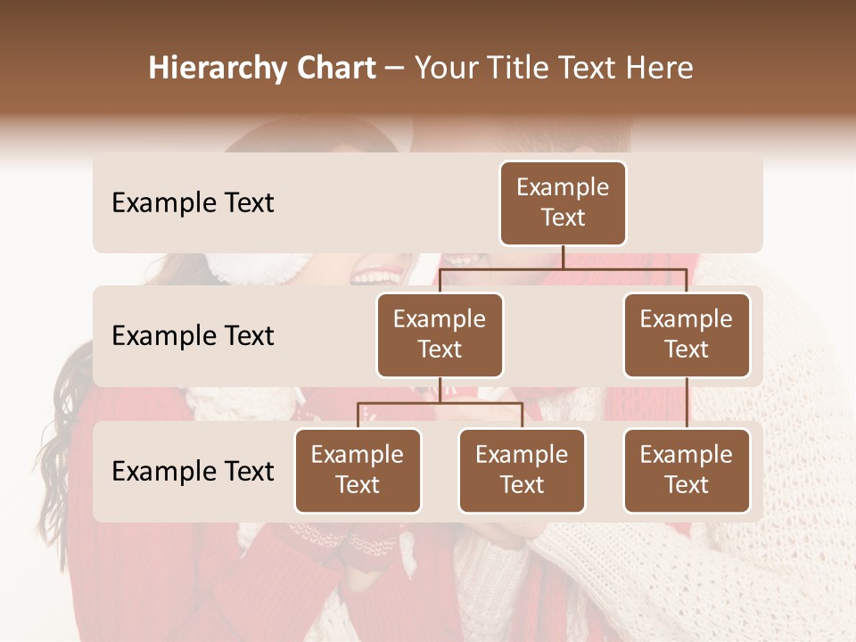 Mimik Shoppen Wintersport PowerPoint Template