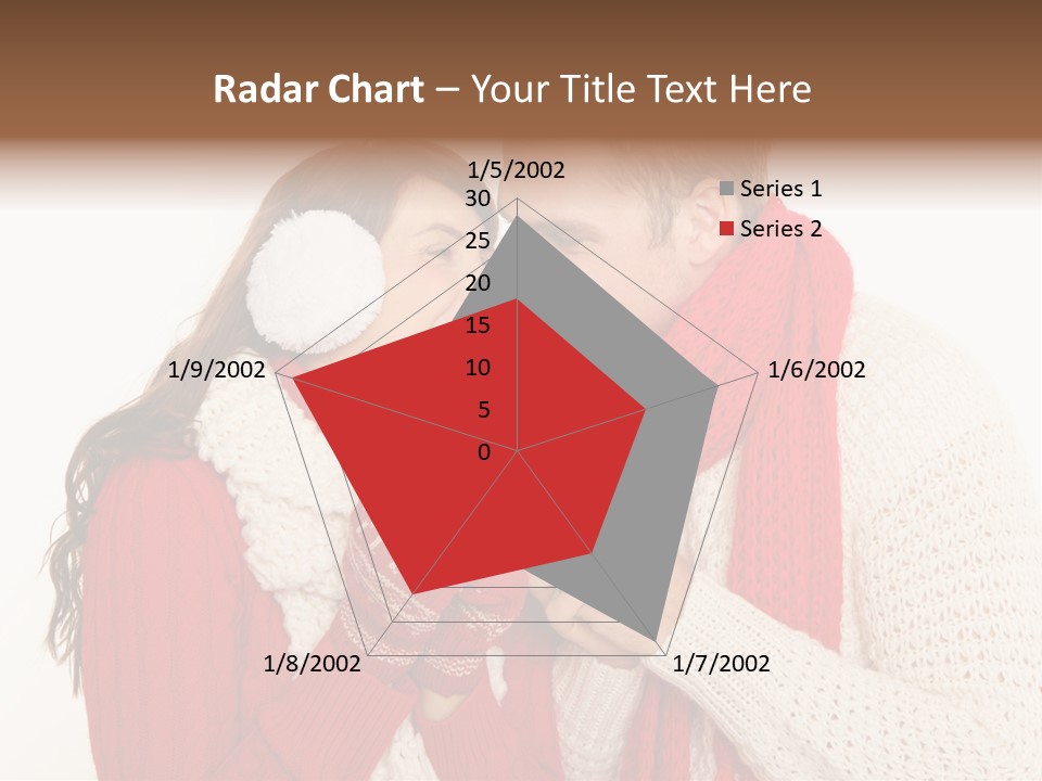 Mimik Shoppen Wintersport PowerPoint Template