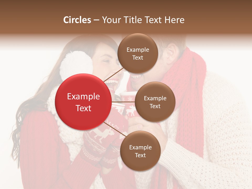 Mimik Shoppen Wintersport PowerPoint Template