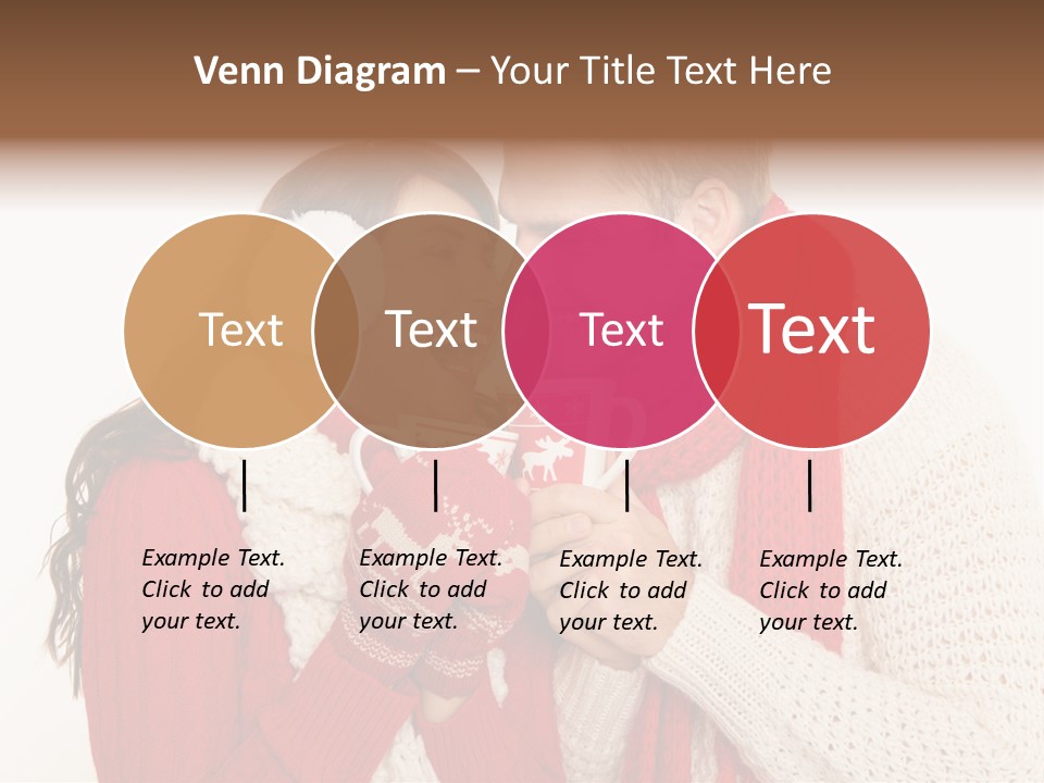 Mimik Shoppen Wintersport PowerPoint Template