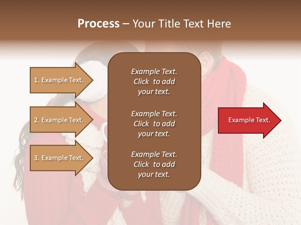 Mimik Shoppen Wintersport PowerPoint Template