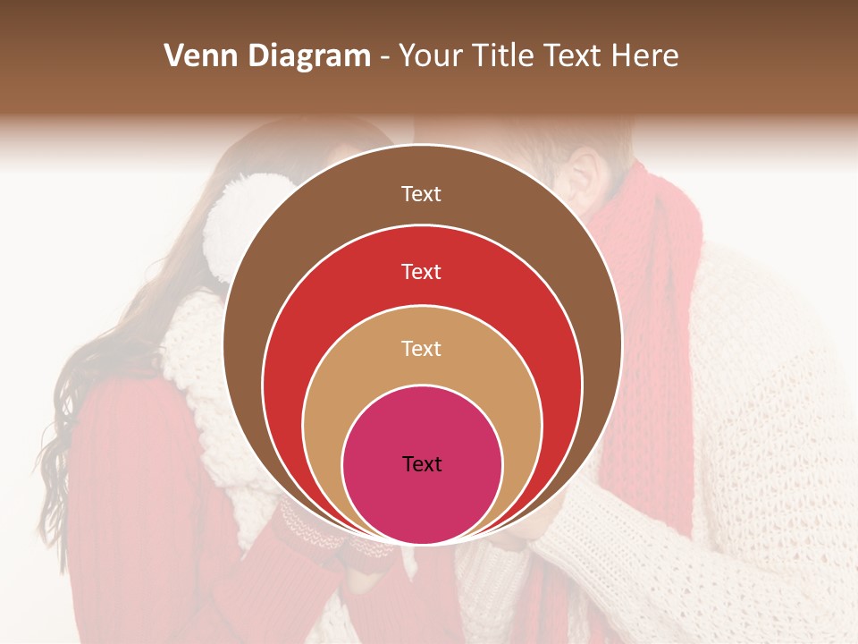 Mimik Shoppen Wintersport PowerPoint Template