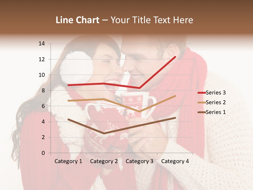 Mimik Shoppen Wintersport PowerPoint Template