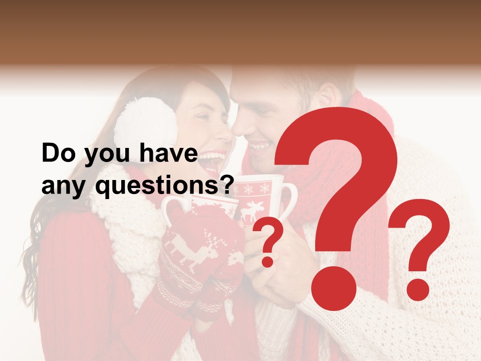 Mimik Shoppen Wintersport PowerPoint Template