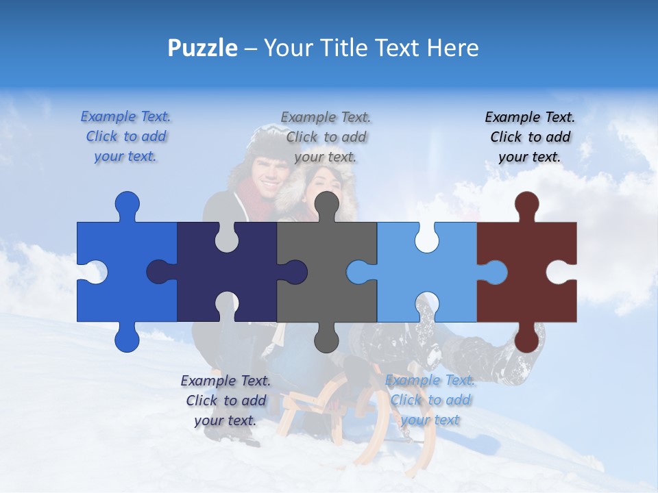 Blau Couple Gesundheit PowerPoint Template