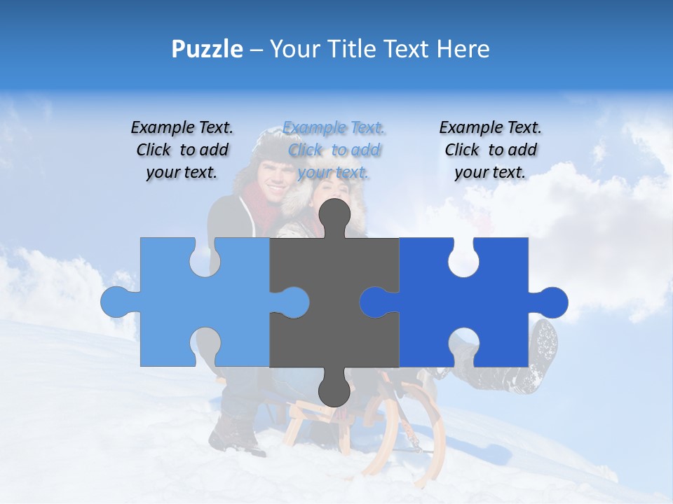 Blau Couple Gesundheit PowerPoint Template