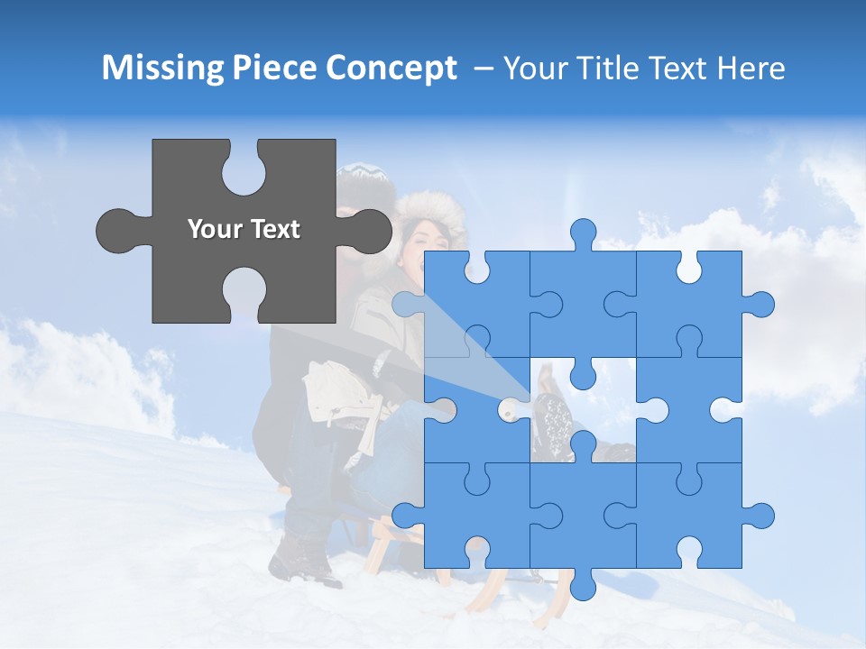 Blau Couple Gesundheit PowerPoint Template
