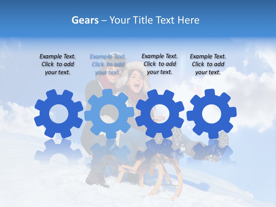 Blau Couple Gesundheit PowerPoint Template