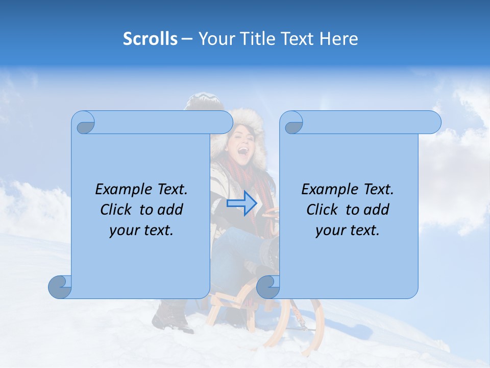 Blau Couple Gesundheit PowerPoint Template