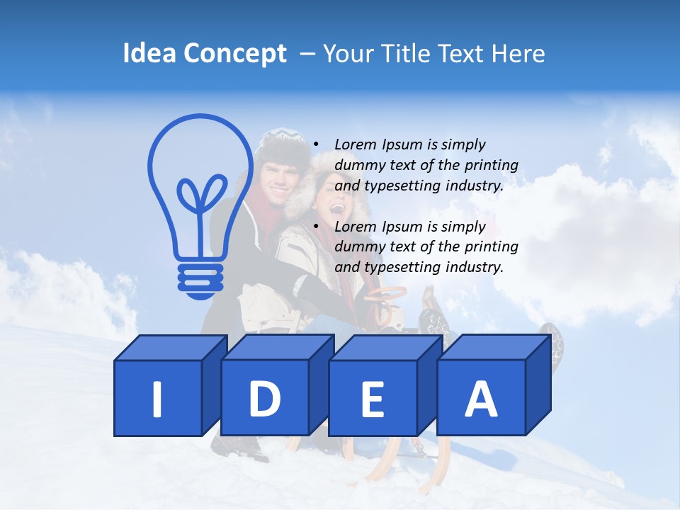 Blau Couple Gesundheit PowerPoint Template