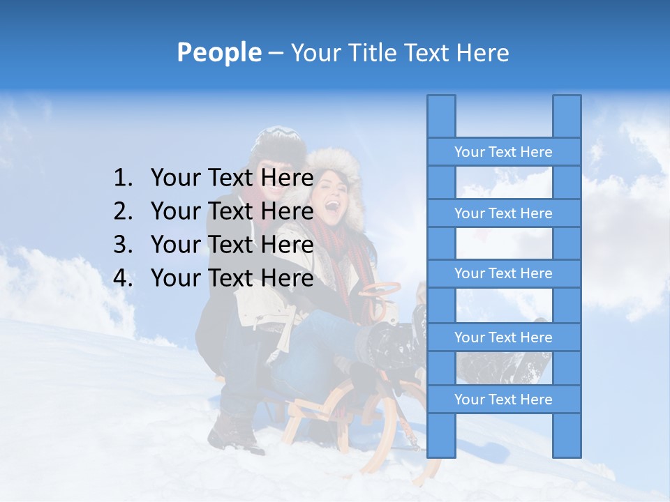 Blau Couple Gesundheit PowerPoint Template