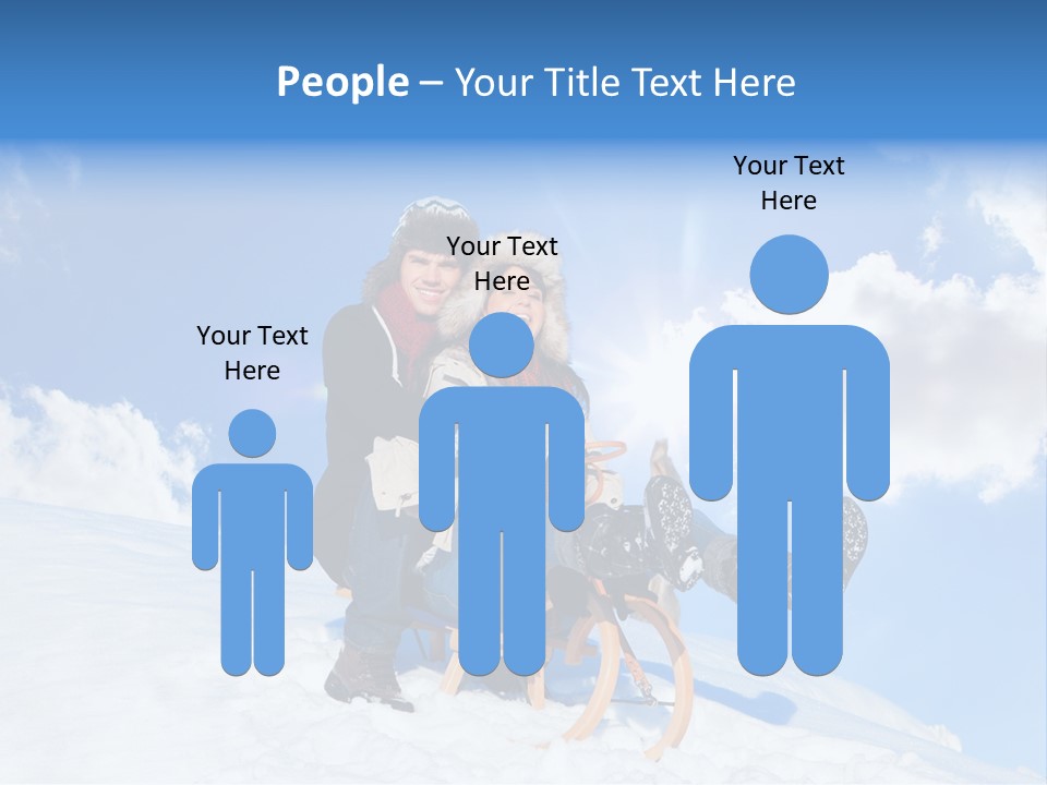 Blau Couple Gesundheit PowerPoint Template