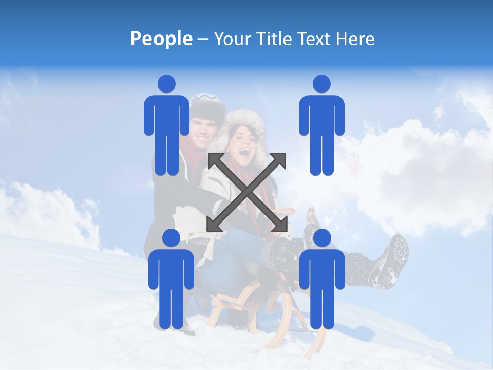 Blau Couple Gesundheit PowerPoint Template