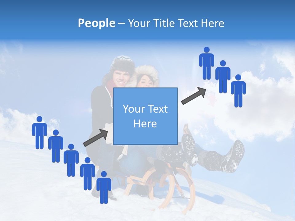 Blau Couple Gesundheit PowerPoint Template