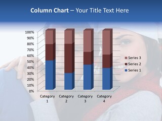 Christmas Face Couple PowerPoint Template