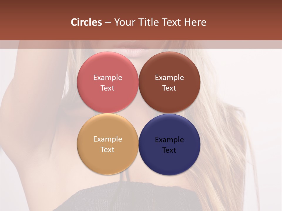 Western Blond Lifestyle PowerPoint Template