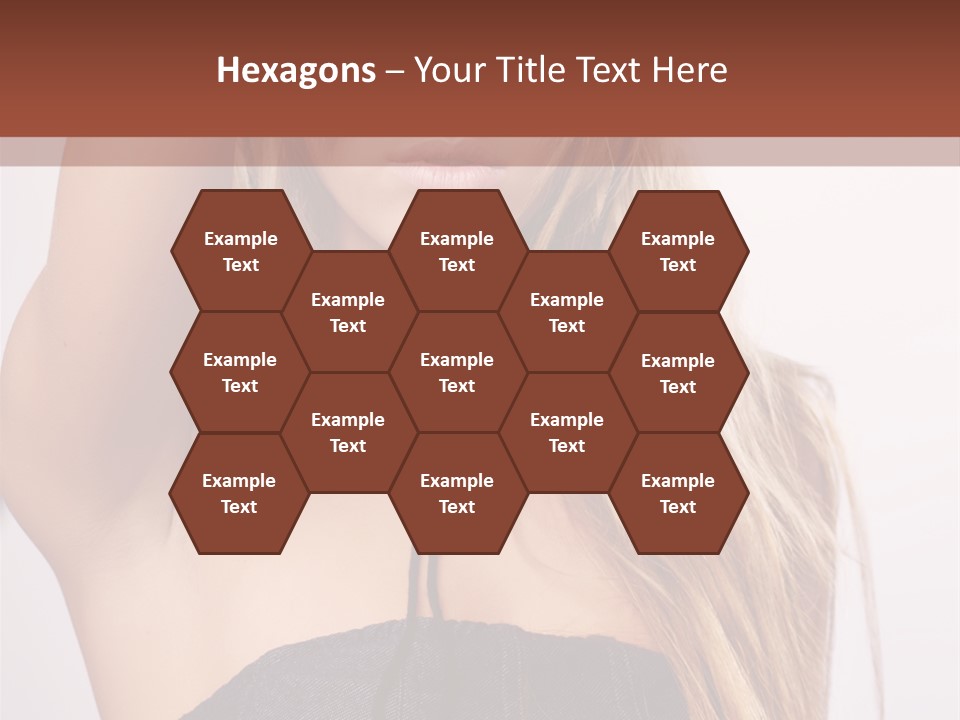 Western Blond Lifestyle PowerPoint Template