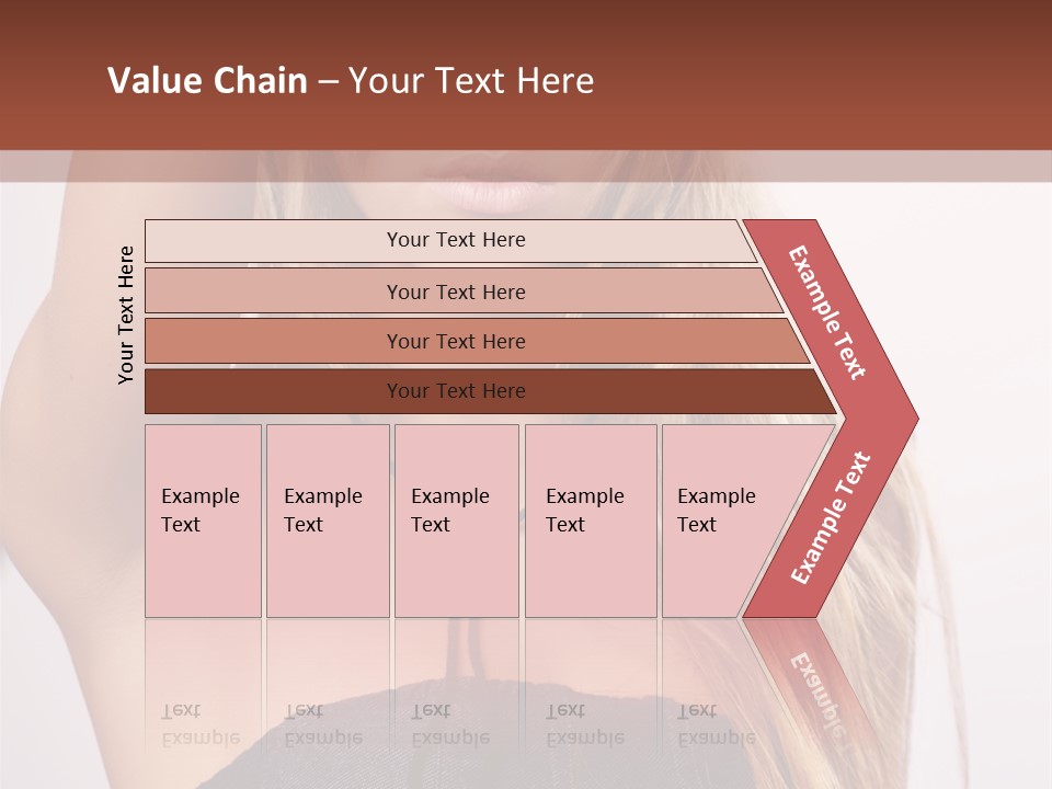 Western Blond Lifestyle PowerPoint Template