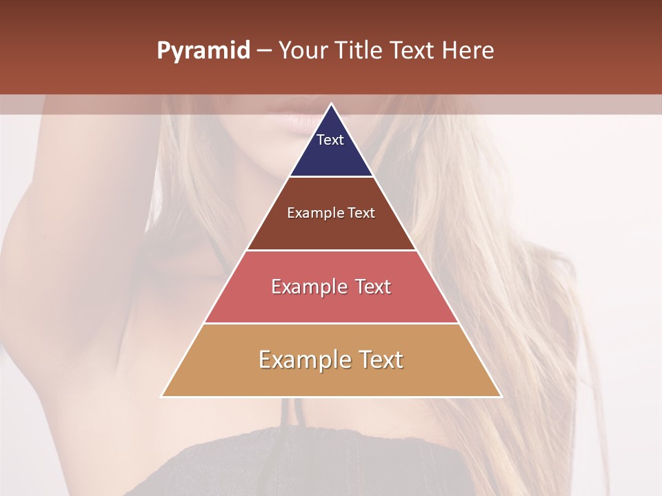 Western Blond Lifestyle PowerPoint Template