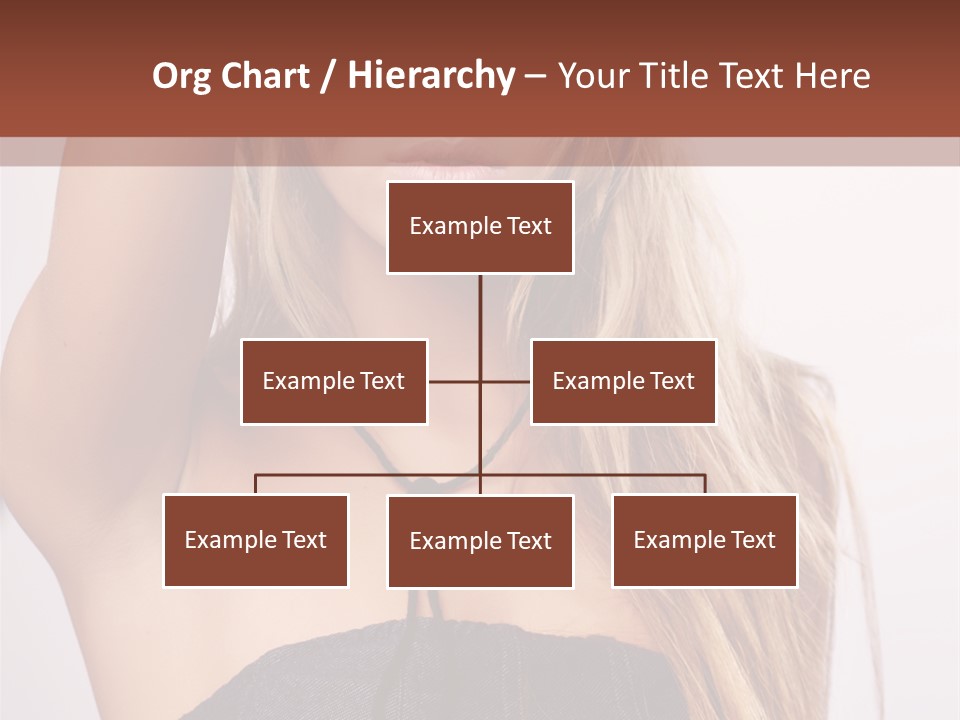 Western Blond Lifestyle PowerPoint Template