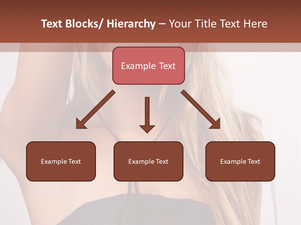 Western Blond Lifestyle PowerPoint Template