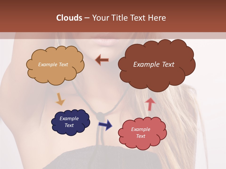 Western Blond Lifestyle PowerPoint Template