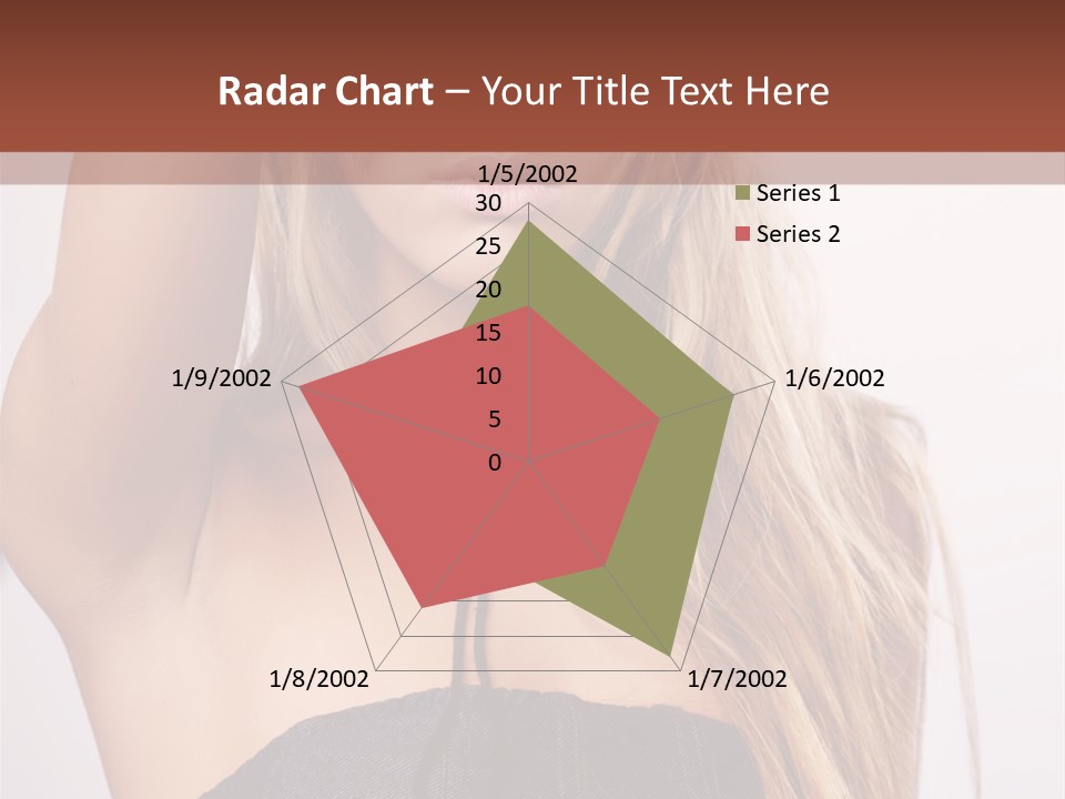 Western Blond Lifestyle PowerPoint Template