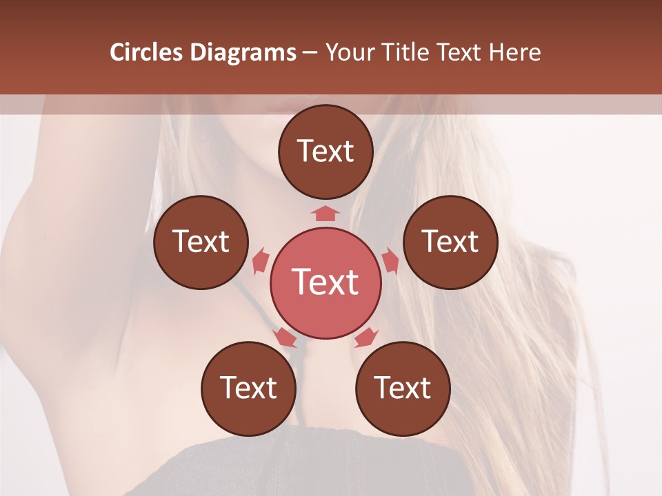 Western Blond Lifestyle PowerPoint Template