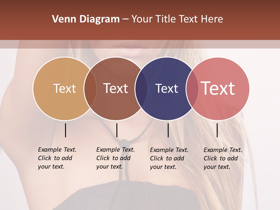 Western Blond Lifestyle PowerPoint Template