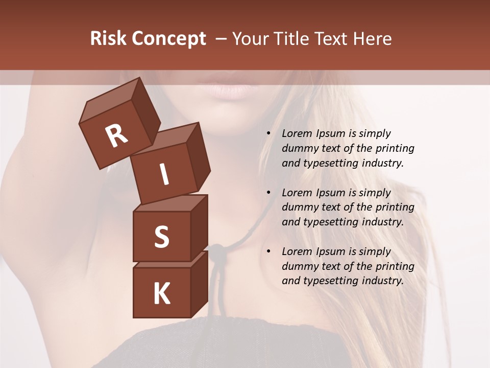 Western Blond Lifestyle PowerPoint Template