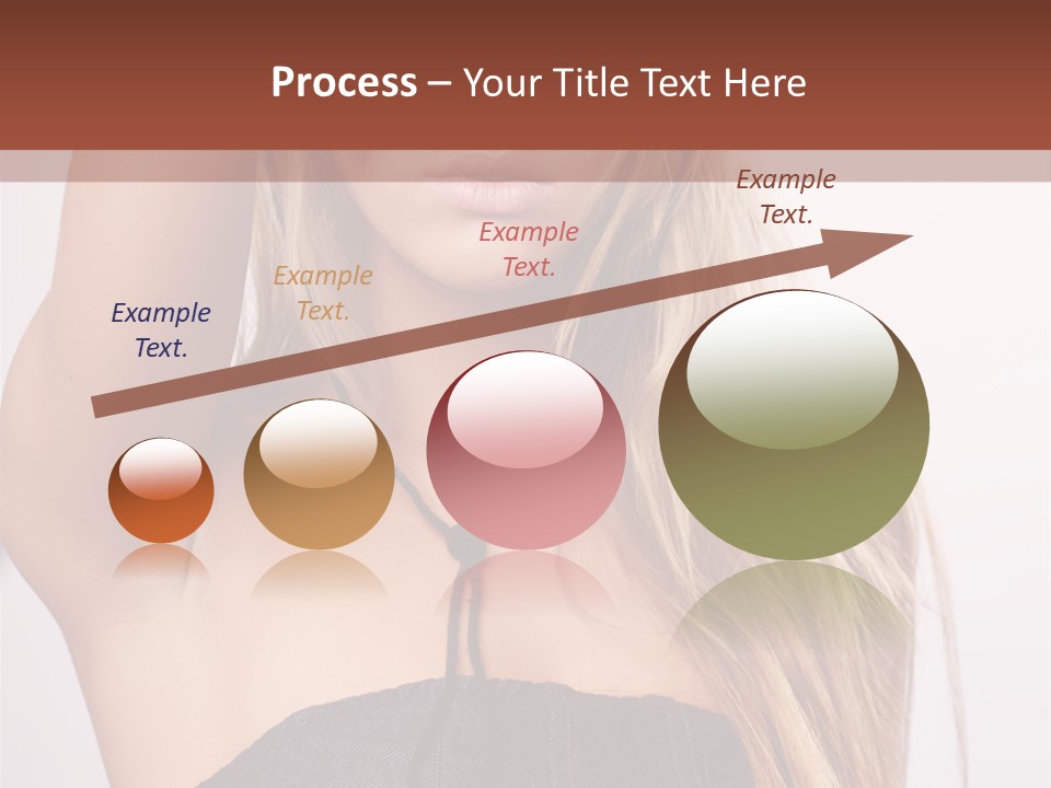 Western Blond Lifestyle PowerPoint Template