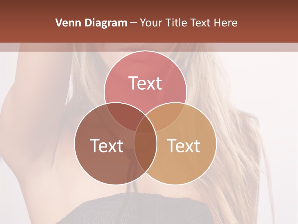 Western Blond Lifestyle PowerPoint Template