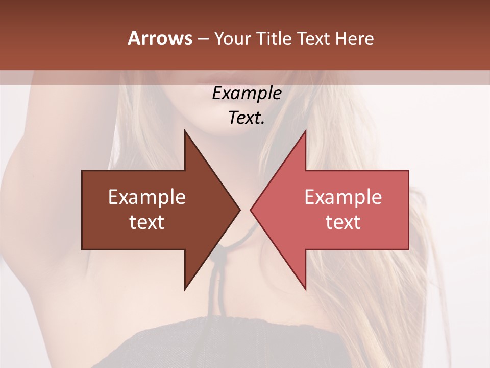 Western Blond Lifestyle PowerPoint Template