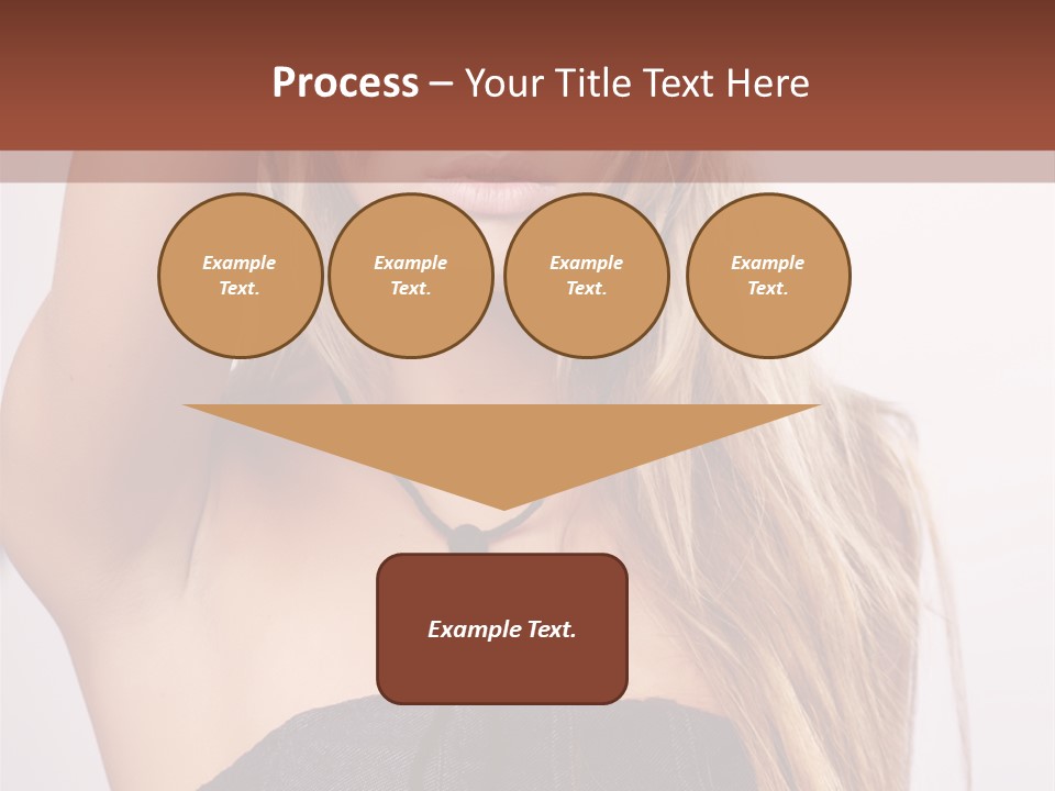 Western Blond Lifestyle PowerPoint Template