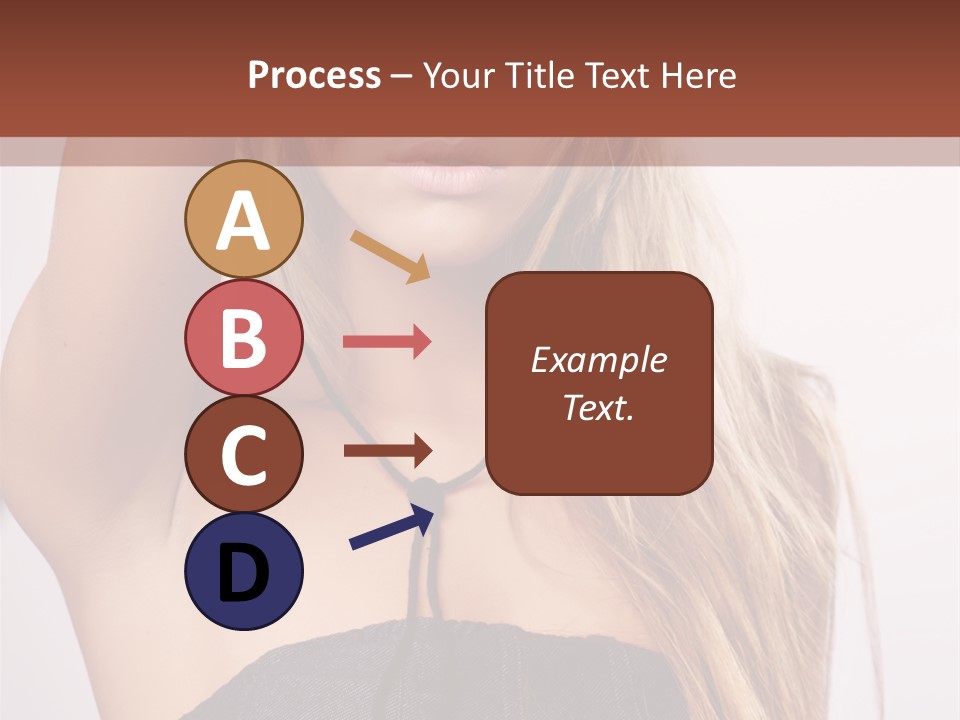 Western Blond Lifestyle PowerPoint Template