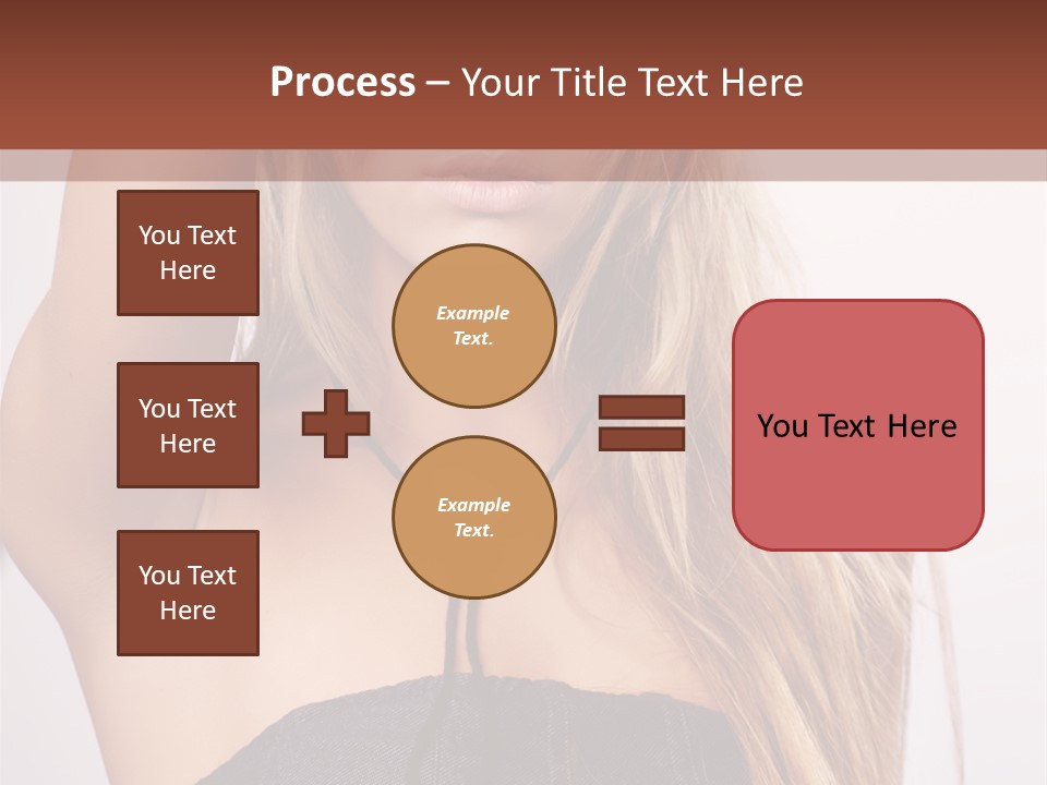 Western Blond Lifestyle PowerPoint Template
