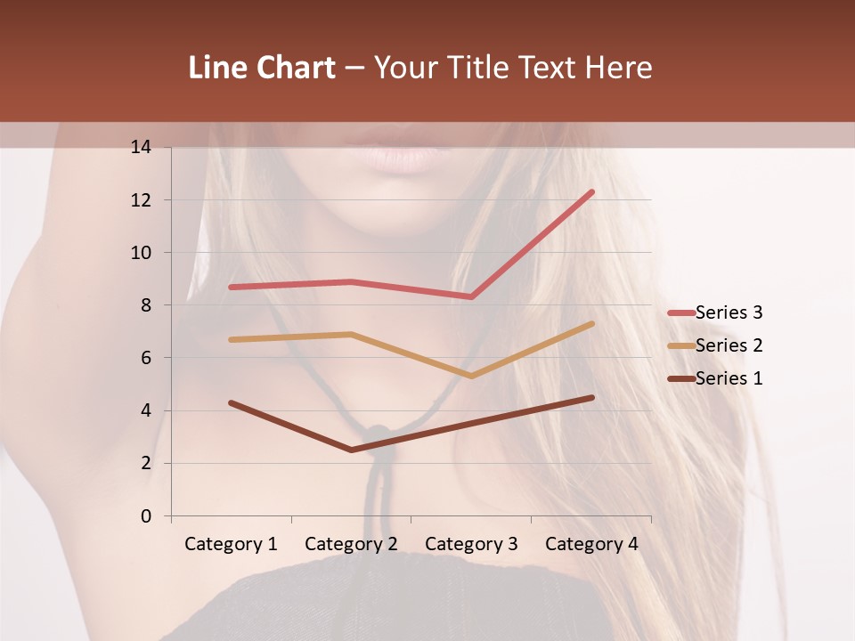 Western Blond Lifestyle PowerPoint Template